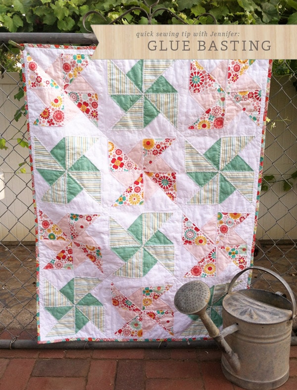 Quick Sewing Tip Glue Basting Deena Rutter