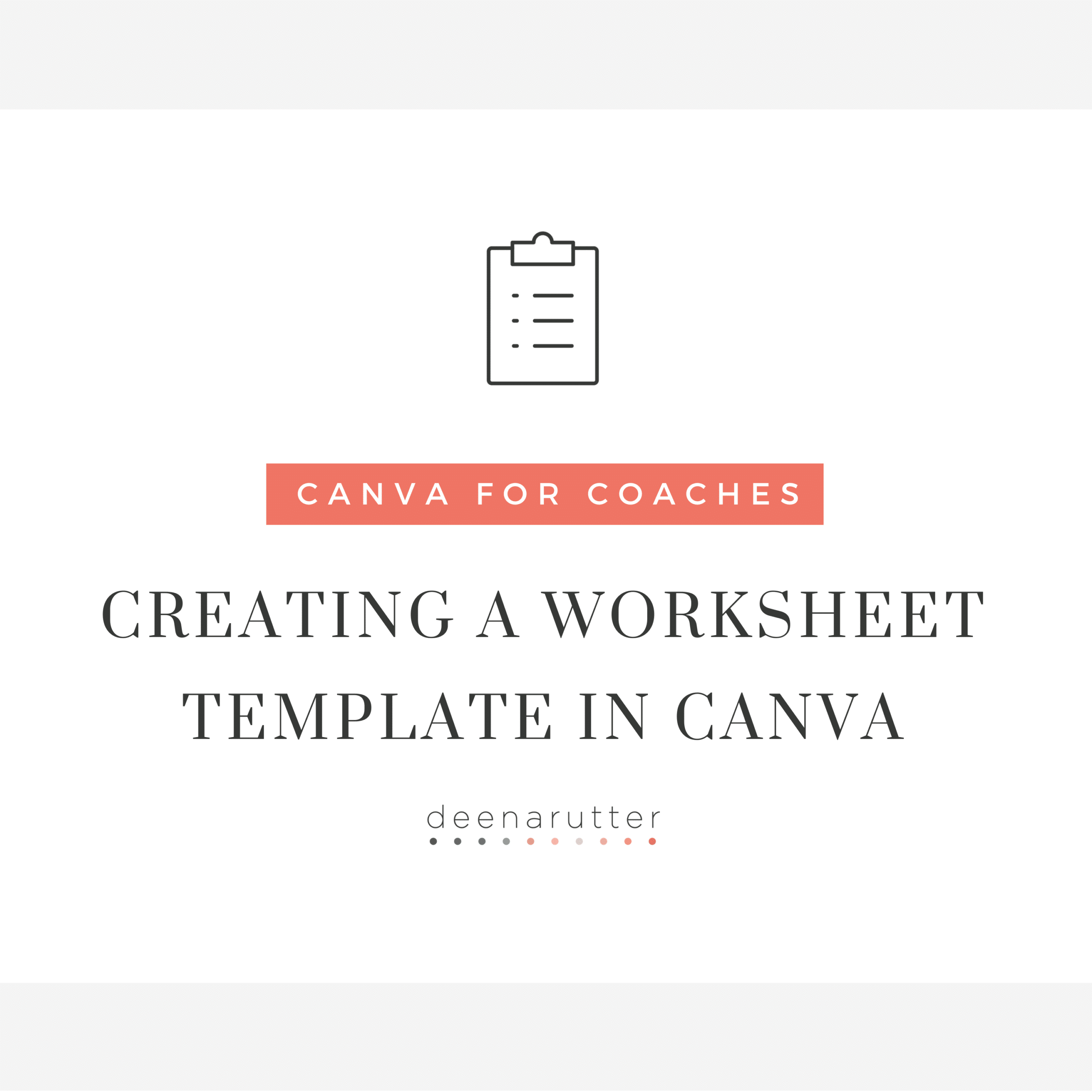 Creating A Worksheet Template In Canva Deena Rutter