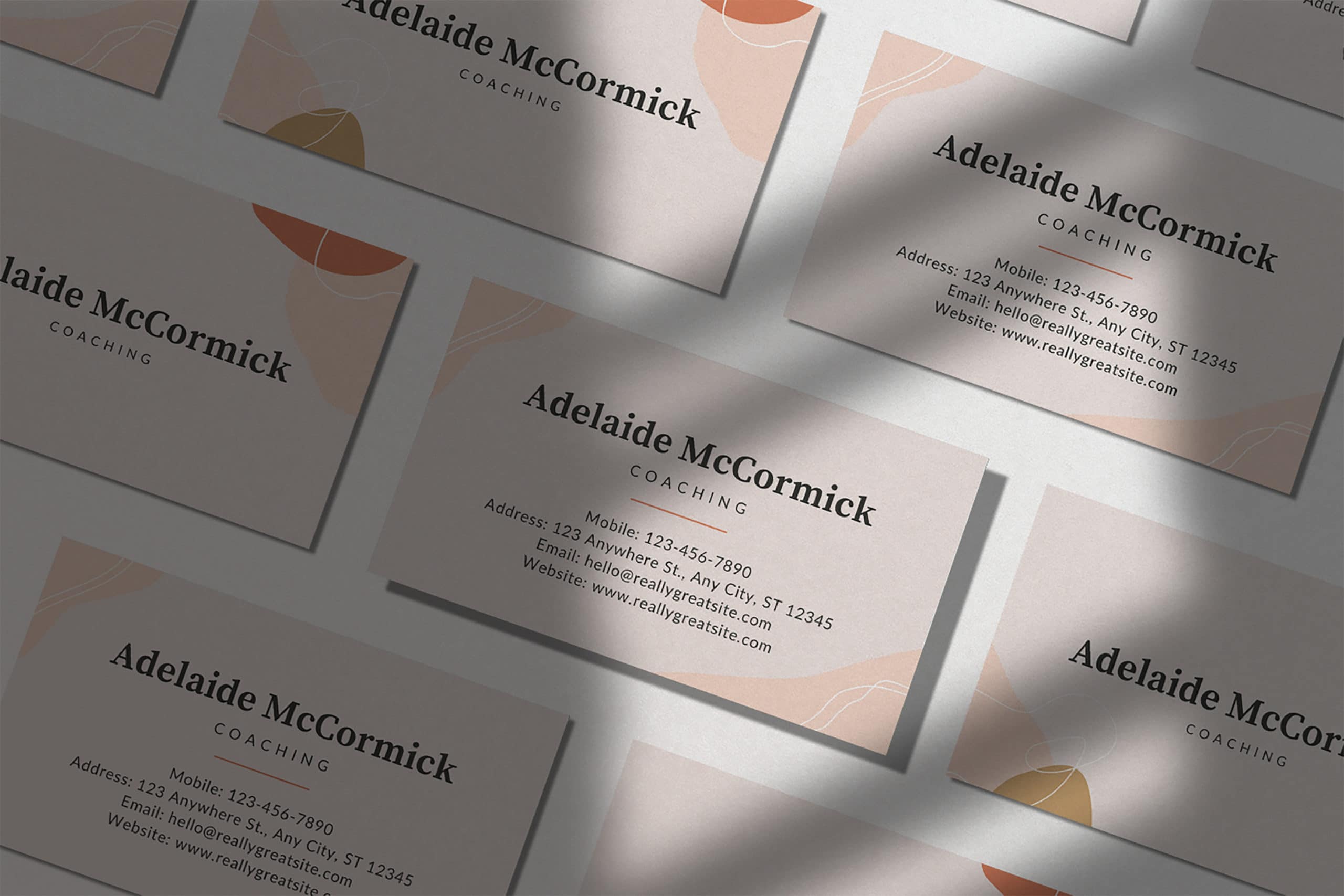Adelaide - Business Card Template