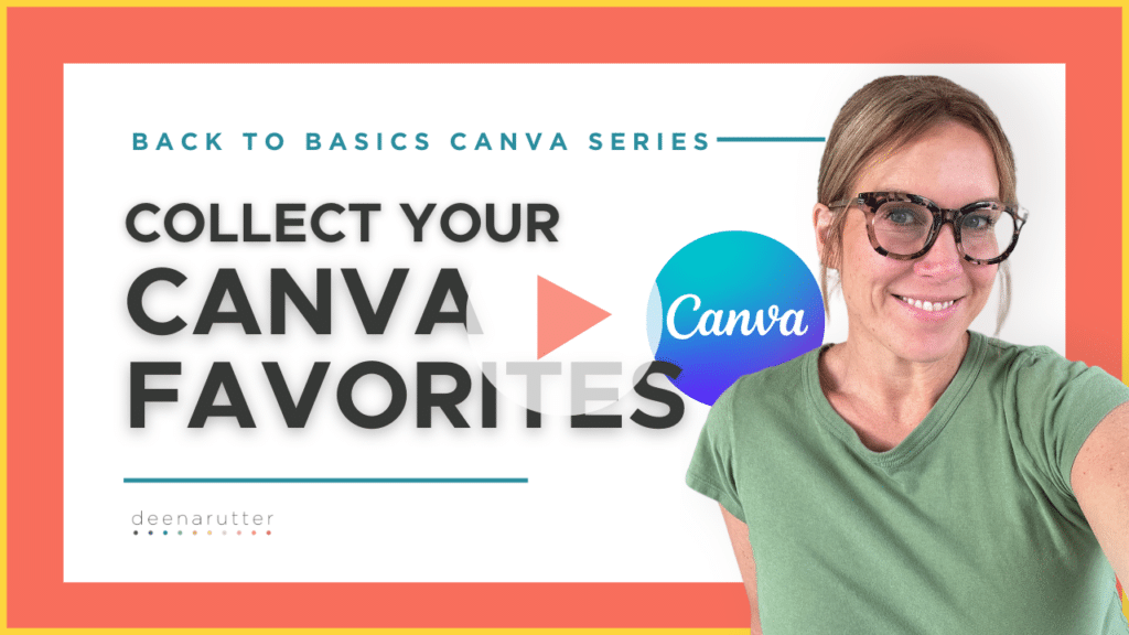 how to save design elements in canva tutorial